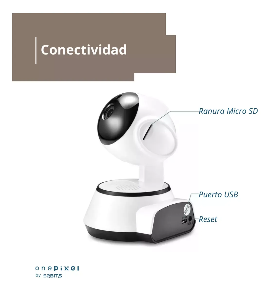 Cámara Ip Wifi Seguridad 360° Hd 2mpx Aplicación V380